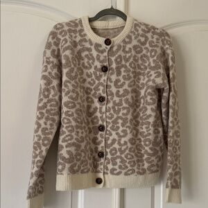 Leopard Print Sweater